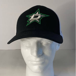 FANATICS Dallas Stars NHL Hat Flex Size M/L Black/White